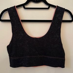 Fabletics reversible sports bra, size L